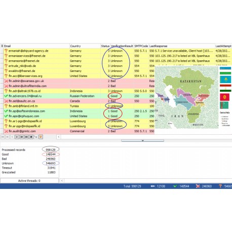100,000 Central Asian - GOOD & UNKNOWN BUSINESS Domain EMAILS [ 2022 Updated ]