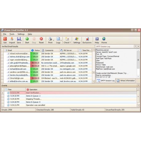 Power Email Verifier 4.2 Full License