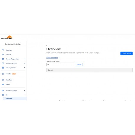 CLOUDFLARE STORAGE ( R2 )